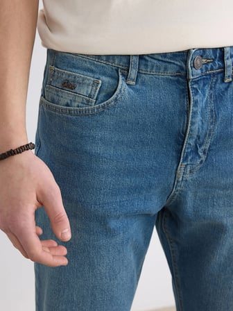 LCW Jeans Yeşil 710 Loose Fit Erkek Jean Pantolon