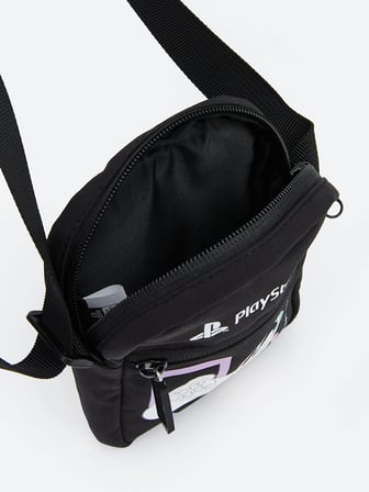 LCW ACCESSORIES Siyah Playstation Baskılı Erkek Çocuk Çapraz Çanta