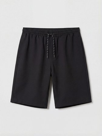LCW SWIMWEAR Siyah Roller Boy Erkek Deniz Şortu