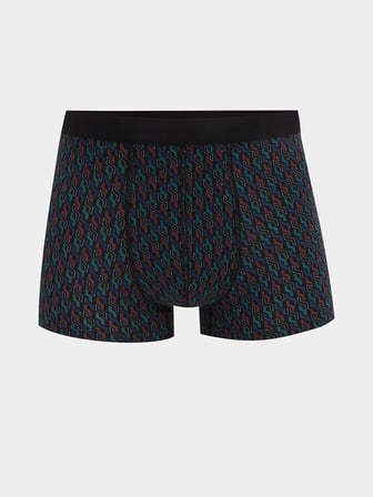 LC WAIKIKI Siyah Standart Kalıp Pamuklu Esnek Erkek Boxer 3'lü