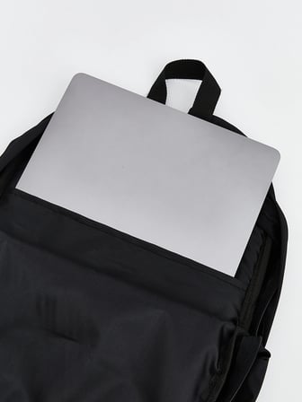 LCW ACCESSORIES Siyah Çok Bölmeli Erkek Sırt Çantası