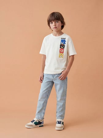 LCW Kids İndigo Regular Fit Erkek Çocuk Jean Pantolon