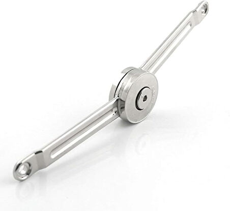  Yavaş Kapanan Dolap Kapak Makası – Alüminyum Çerçeveli Kapaklar İçin (37 mm)