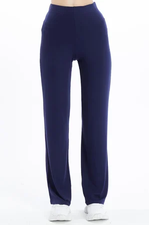  Extra Yumuşak Uzun Viskon Pantolon Home&Outdoor-Lacivert