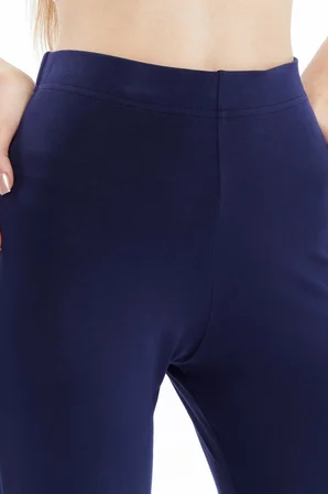  Extra Yumuşak Uzun Viskon Pantolon Home&Outdoor-Lacivert