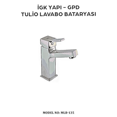 İGK YAPI - GPD MLB135 Tulio Lavabo Bataryası