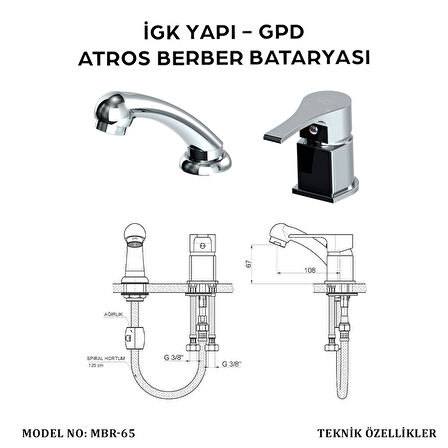 İGK YAPI - GPD MBR65 Atros Berber Bataryası