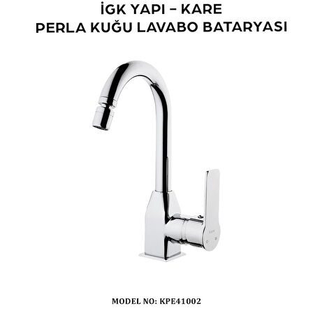 İGK YAPI – KARE Kuğu Lavabo Bataryası (KPE41002)