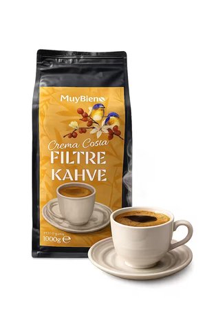 Crema Costa Filtre 1000 gr Çekirdek Kahve