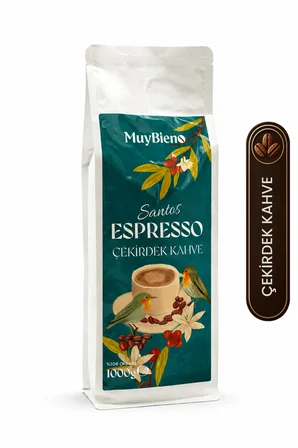 Santos Espresso Çekirdek Kahve - 1000 gr.