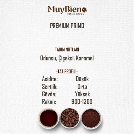 Premium Primo Çekirdek Filtre Kahve Avantaj Paketi 2x1000 gr