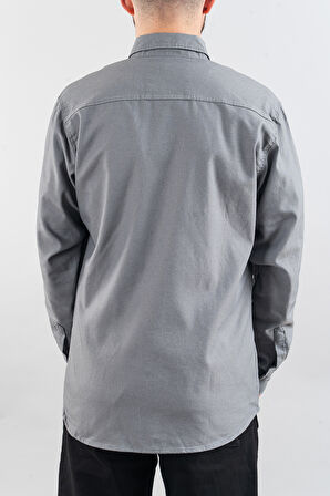 Slim Fit Dar Kalıp Erkek Kot Gömlek