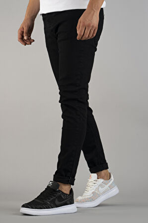 Erkek Slim Fit Dar Kesim Kot Pantolon
