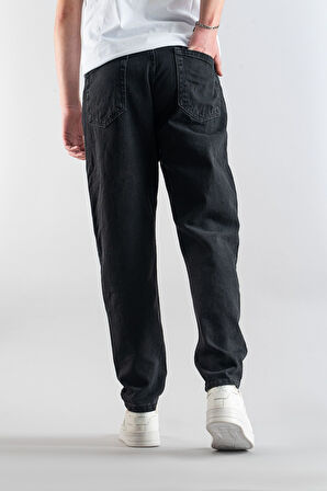 Erkek Rahat Likralı Denim Kot Pantolon Düğme Kapama