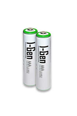 I-Gen 2 Adet AAA Şarj Edilebilir Pil, 650 Mah Yüksek Kapasite 1.2v Nimh Kalem Pil Pack of 2