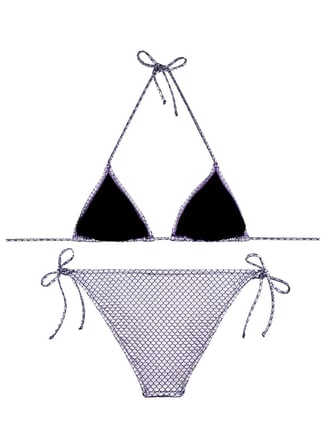 Slipstop Gümüş Kadın Bikini Takım SB2644000302
