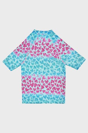 Slipstop Elenor Uv Korumalı Kısa Kollu Mayo T Shirt Kız Çocuk T SHİRT ST2614000001 MİNT