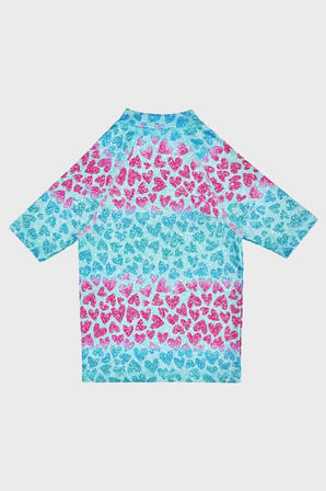 Slipstop Elenor Uv Korumalı Kısa Kollu Mayo T Shirt Kız Çocuk T SHİRT ST2614000001 MİNT