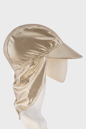 Slipstop Zelma Gold Junior Desenli UPF 50+ Korumalı Güneş Şapka Kız Çocuk ŞAPKA SK2614000008 ALTIN