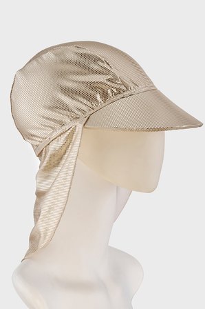 Slipstop Zelma Gold Junior Desenli UPF 50+ Korumalı Güneş Şapka Kız Çocuk ŞAPKA SK2614000008 ALTIN
