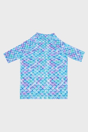 Slipstop Miranda Junior Uv Korumalı Kısa Kollu T Shirt Kız Çocuk T SHİRT ST2611000007 TURKUAZ