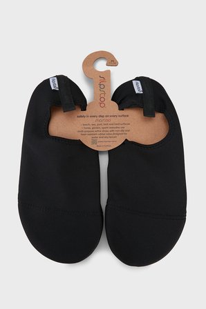 Slipstop Black Aqua Desenli Kaydırmaz Tabanlı Havuz ve Deniz Ayakkabısı Unisex DENİZ AYAKKABISI SA2651000001 SİYAH