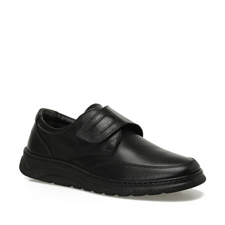 Polaris 109024 Siyah Hakiki Deri Erkek Ayakkabı