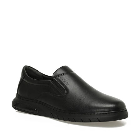 Polaris 109041 Siyah Hakiki Deri Erkek Ayakkabı