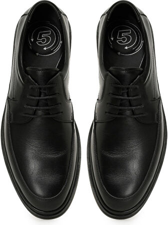 Polaris 109002 Siyah Hakiki Deri Erkek Ayakkabı