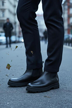 U.S. Polo Assn. DARIAN 5PR 102038368 Erkek Bot Siyah 40-45 