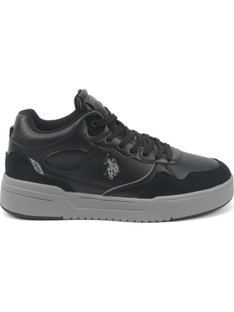 U.S.POLO ASSN NARUNA 5PR SİYAH COMFORT ANATOMİK SPOR AYAKKABISI