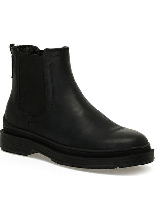 Kinetix Flemıng  Siyah Hakiki Deri Erkek Bot