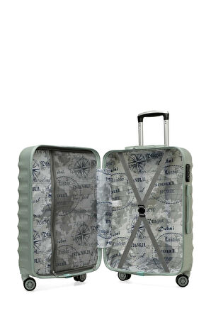 LUMBERJACK NEWYORK-0 ABS 5PR ORTA BOY VALİZ