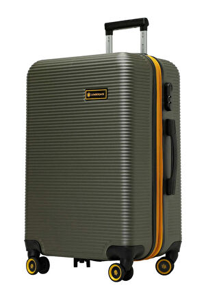 Lumberjack Barselona Haki Renk Kabin Boy Valiz