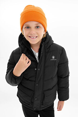 Lumbejack GLLOREN Dokuma Çocuk Mont Siyah