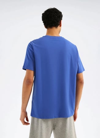 LC 6042 NEW ID REG II TEE Siyah Yuvarlak Regular Fit Baskılı Erkek T-Shirt