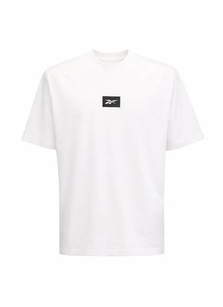 Reebok LC 6160 TUCHE TEE Beyaz Yuvarlak Regular Fit Düz Erkek T-Shirt