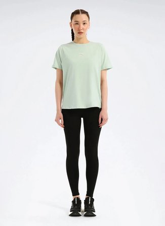 Reebok LC 6176 NEW ID CLASS REG TEE Yeşil Yuvarlak Regular Fit Düz Kadın T-Shirt