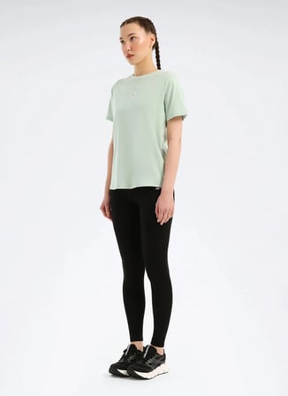 Reebok LC 6176 NEW ID CLASS REG TEE Yeşil Yuvarlak Regular Fit Düz Kadın T-Shirt