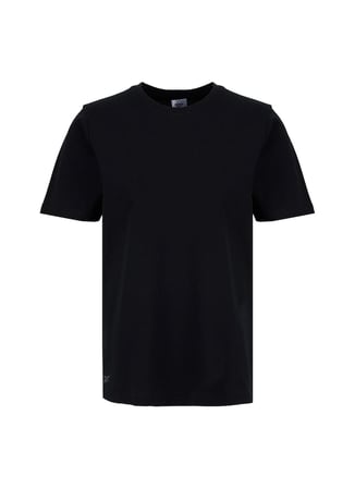 Reebok LC 6030 VERK TEE Siyah Yuvarlak Regular Fit Düz Kadın T-Shirt