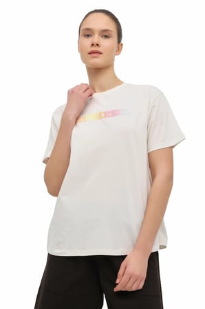WL 11KEMY 6FX Kadın Bej T-Shirt - 102063325