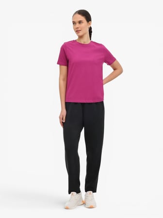WB 11ASYA-T 6FX Kadın Pembe T-Shirt - 102203346