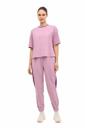 WL 11MERYBEL-TSH2 6FX Kadın Mor T-Shirt - 102203357