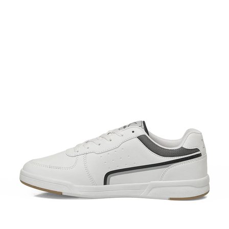 KINETIX  6M LUKAS PU 6FX ERKEK SPOR AYAKKABI  BEYAZ-LACIVERT 40-45 Beyaz - Lacivert