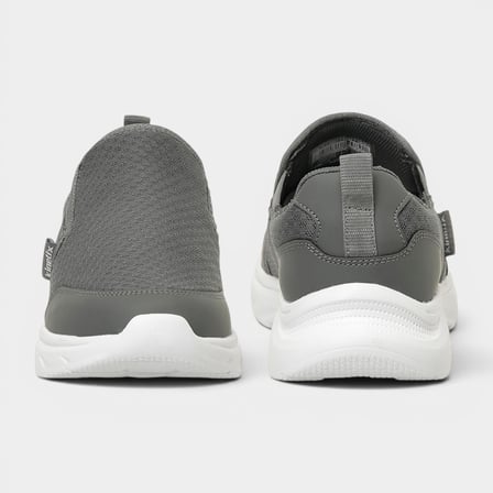 Kinetix Erivo Tx Spor Ayakkabı Unisex Gri Bağcıksız Yürüyüş Ayakkabısı File