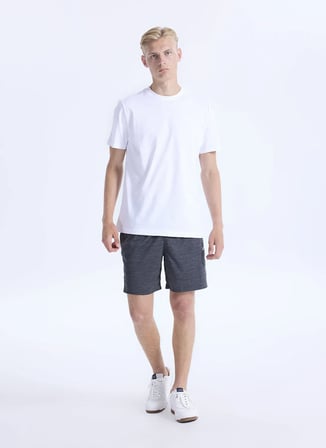 Reebok 100243171 ID TRAIN KNIT SHORT Gri  Erkek Şort
