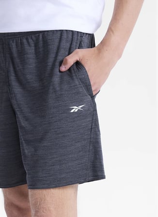 Reebok 100243171 ID TRAIN KNIT SHORT Gri  Erkek Şort