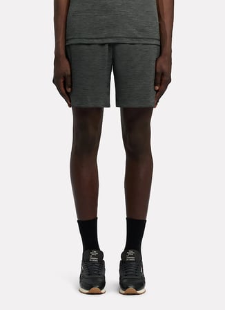 Reebok 100243171 ID TRAIN KNIT SHORT Gri  Erkek Şort