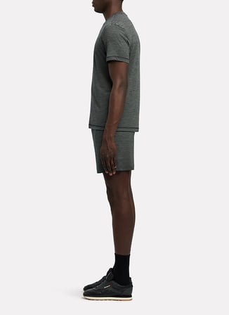 Reebok 100243171 ID TRAIN KNIT SHORT Gri  Erkek Şort