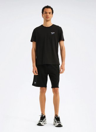Reebok LC 6192 NEW ID REG II SL TEE Lacivert Yuvarlak Regular Fit Düz Erkek T-Shirt